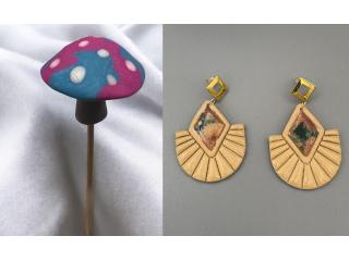 Hypoallergenic Pierced Earrings – Lakeside Clay