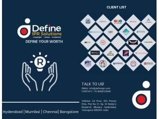 DEFINE IPR Solutions – Trusted IPR & Company Registration Services