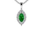 Natural Emerald Pendant for a Classic Look
