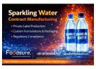 Sparkling Water Contract Manufacturing Foodsure Services