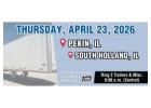 April Trailers and Misc. Auction Pekin & South Holland, IL – Bid Now