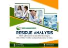 Residue Analysis Services – Accurate, Reliable & Certified Testing