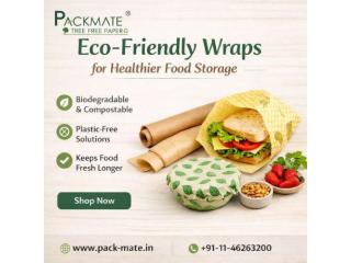 Eco-Friendly Food Wrapping Paper for Daily Food Storage Needs