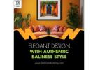 Elegant Design with authentic Balinese style