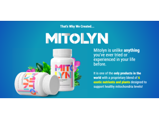 Meet Mitolyn - Your Mitochondria’s New Best Friend Mitolyn is a next-generation wellness supplemen