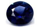 GIA Certified 1.44 cts Intense Blue Sapphire Round AAAA Quality sapphire cost
