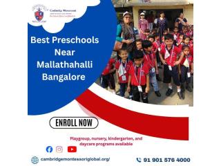 Best Preschools Near Mallathahalli Bangalore