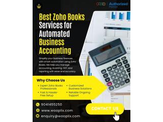 Best Zoho Books Services for Automated Business Accounting