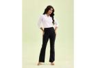 Go Colors Flare Pants for Women – Trendy Fit, Ultimate Comfort & Effortless Style