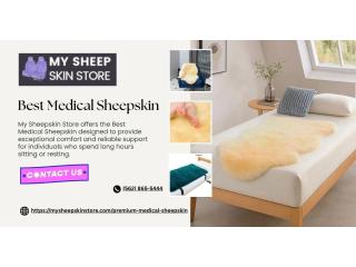 Best Medical Sheepskin for Advanced Pressure Comfort | My Sheepskin Store