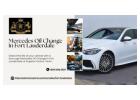 Complete Mercedes Oil Change in Fort Lauderdale for Long-Lasting Performance