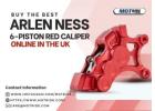 Buy the Best Arlen Ness 6-piston Red Brake Caliper Online in the Uk