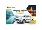 Haridwar to Rishikesh Taxi Service for Short Distance Travel Plans