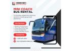 The Perfect Mini Coach Bus Rental for Sports Teams and Clubs