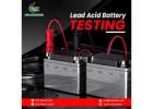 Lead Acid Battery Testing Services