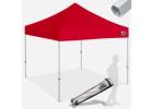 Durable Aluminum Pop-Up Tent 10x10 Outdoor Shade