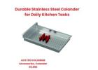 Premium Stainless Steel Colander – Reliable Kitchen Essential