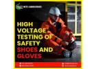 High Voltage Testing of Safety Shoes and Gloves
