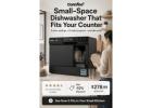 COMFEE’ Countertop Dishwasher for Small Kitchens | 6 Place Settings, 8 Wash Programs
