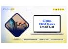 Secure  a verified Siebel CRM Users Email List B2B list for your campaigns