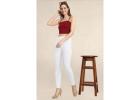 White Ankle Length Leggings: Find Your Ideal Fit at OneSky