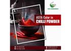 ASTA Color in Chilli Powder – Quality Testing & Certification Services