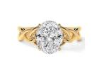 Classic lab diamond ring 3 carat oval engagement style