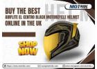 Buy the Best Icon Airflite El Centro Black Motorcycle Helmet Online in the Uk
