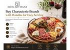 Buy Charcuterie Boards with Handles for Easy Serving | Inox Artisans