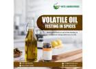 Volatile Oil Testing in Spices