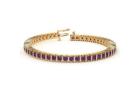 Tanzanite Bracelet Luxury Gemstone Gold Bracelet GemsNY