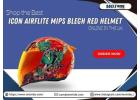  ICON Airflite MIPS Blegh Red Helmet online in the UK