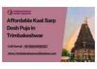 Affordable Kaal Sarp Dosh Puja In Trimbakeshwar