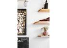 Hardwood Floating Shelves Elegance Wooden Storage