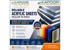 Reliable Acrylic Sheets Dealer in India – Kapoor Plastic