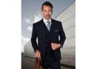 wide leg suit in los angeles