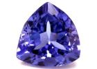 AAA Quality Grade Tanzanite Stone for Sale Trillion Cut