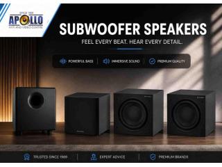 Subwoofer Speakers: Experience Deep Bass and Premium Sound Quality