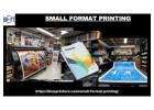 For superior color efficiency, businesses prefer best small format printing s