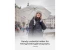Portable Umbrella Clip Wearable Stand for Rainy Day Comfort