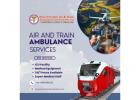Book the Safest Panchmukhi Air and Train Ambulance Services in Ranchi at Affordable Rates
