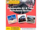 Panchmukhi Train Ambulance Services in Patna- fast response train transfer