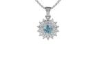 Get Luxury Aquamarine Necklace with Classic Beauty at GemsNY