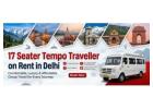  Tempo Traveller Rent in Delhi at Affordable Price with Luxury Comfort