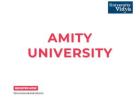 Study at Amity University — Online Degree Programs Open for Enrolment Across India