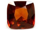 Buy 6.99 cts Untreated Cushion Hessonite Garnet Stone at GemsNY