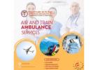 Panchmukhi ICU Train Ambulance in Guwahati- guaranteed safety records maintained