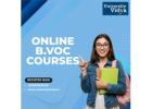 Rapid Career Advancement with Online B.Voc Courses