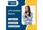 Advanced Commerce Strategies through LPU Online Mcom