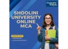 Master the Digital Frontier via Shoolini University Online MCA